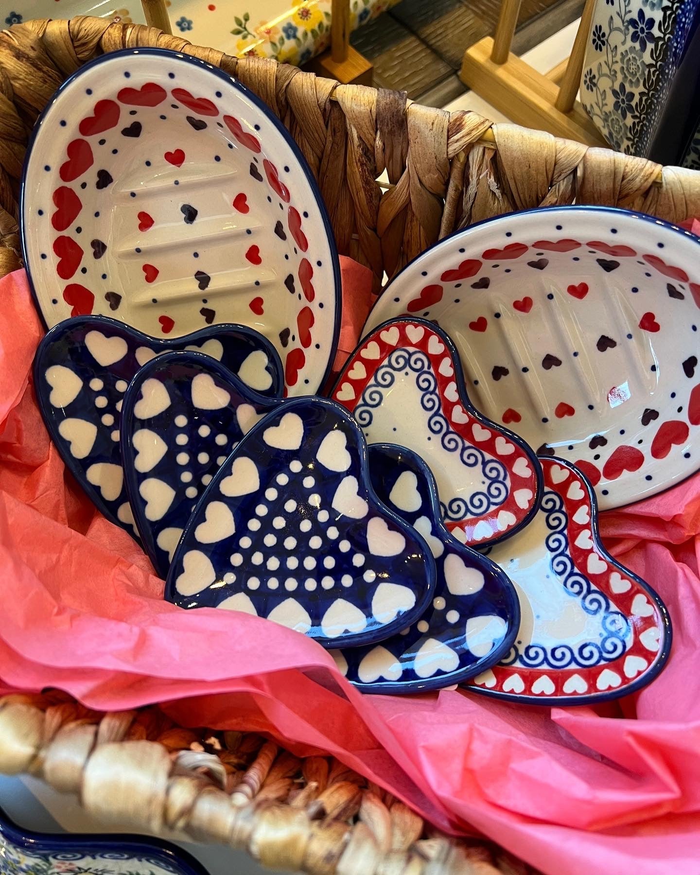 Polish Pottery for Valentine's Day