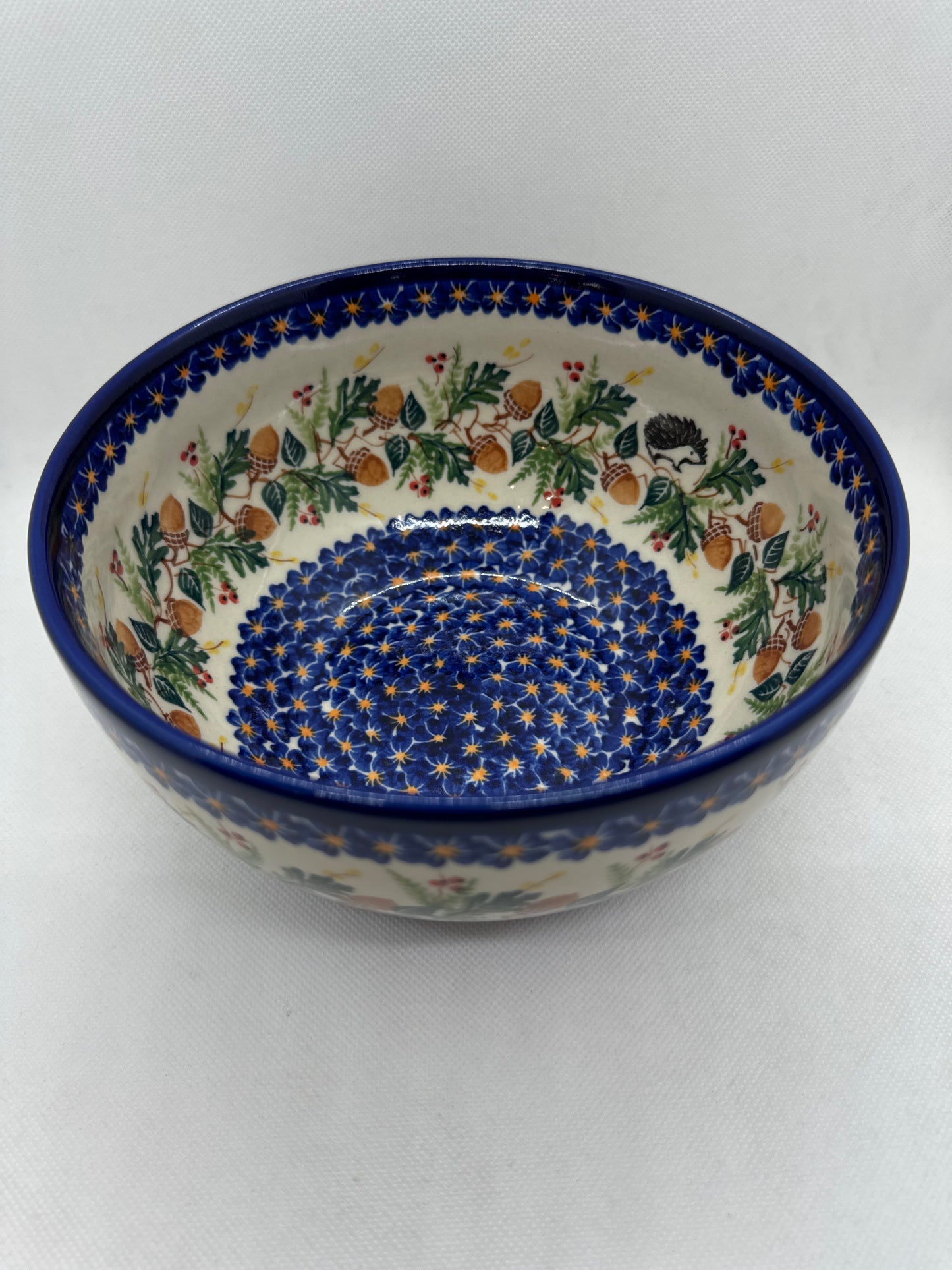 KALICH Bowl w/ Hedgehog & Squirrel