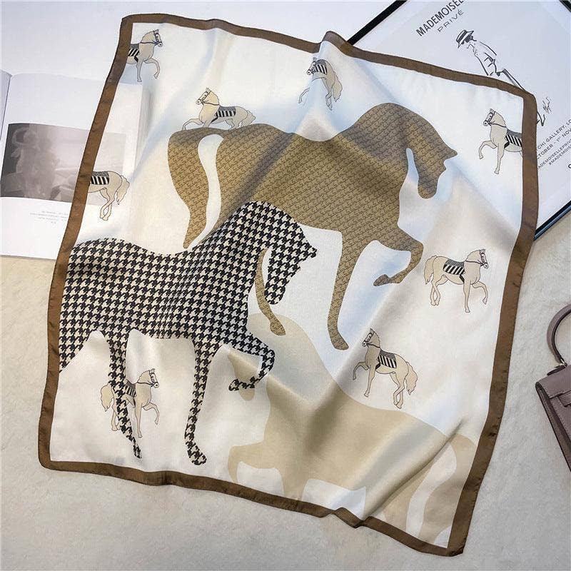 SueSilkHK - Blue Vintage Horse