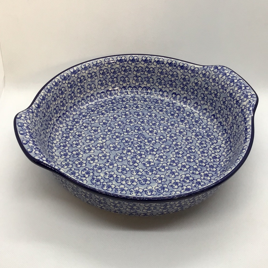 Daisy Flurry Round Baker w/Grips 10"