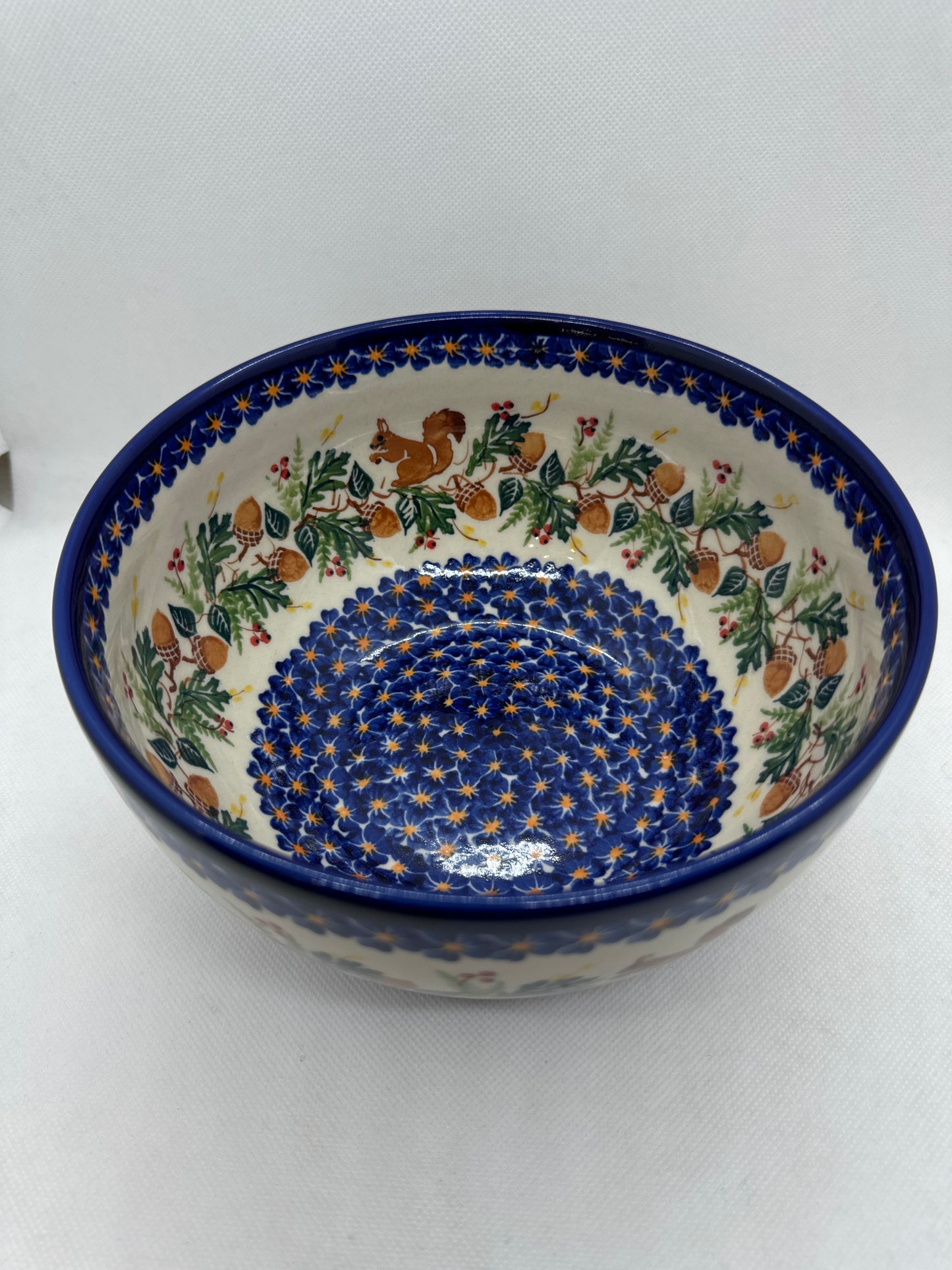 KALICH Bowl w/ Hedgehog & Squirrel