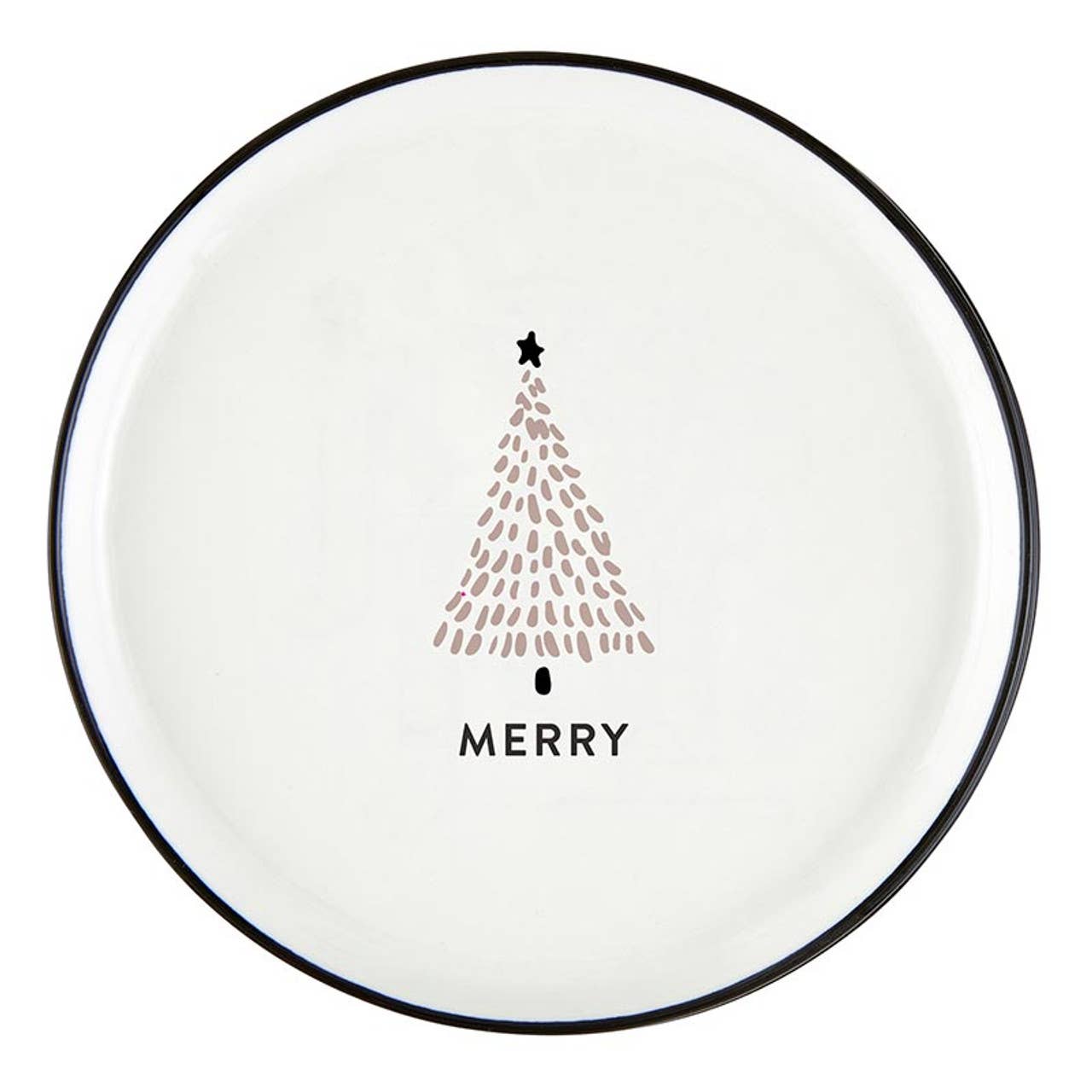 Holiday Appetizer Plates - Glisten - Set of 4