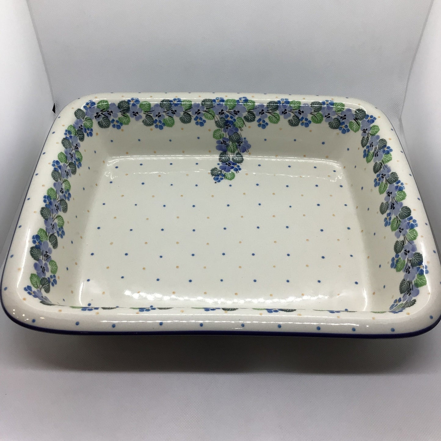 Spring Viola Lasagna Baker
