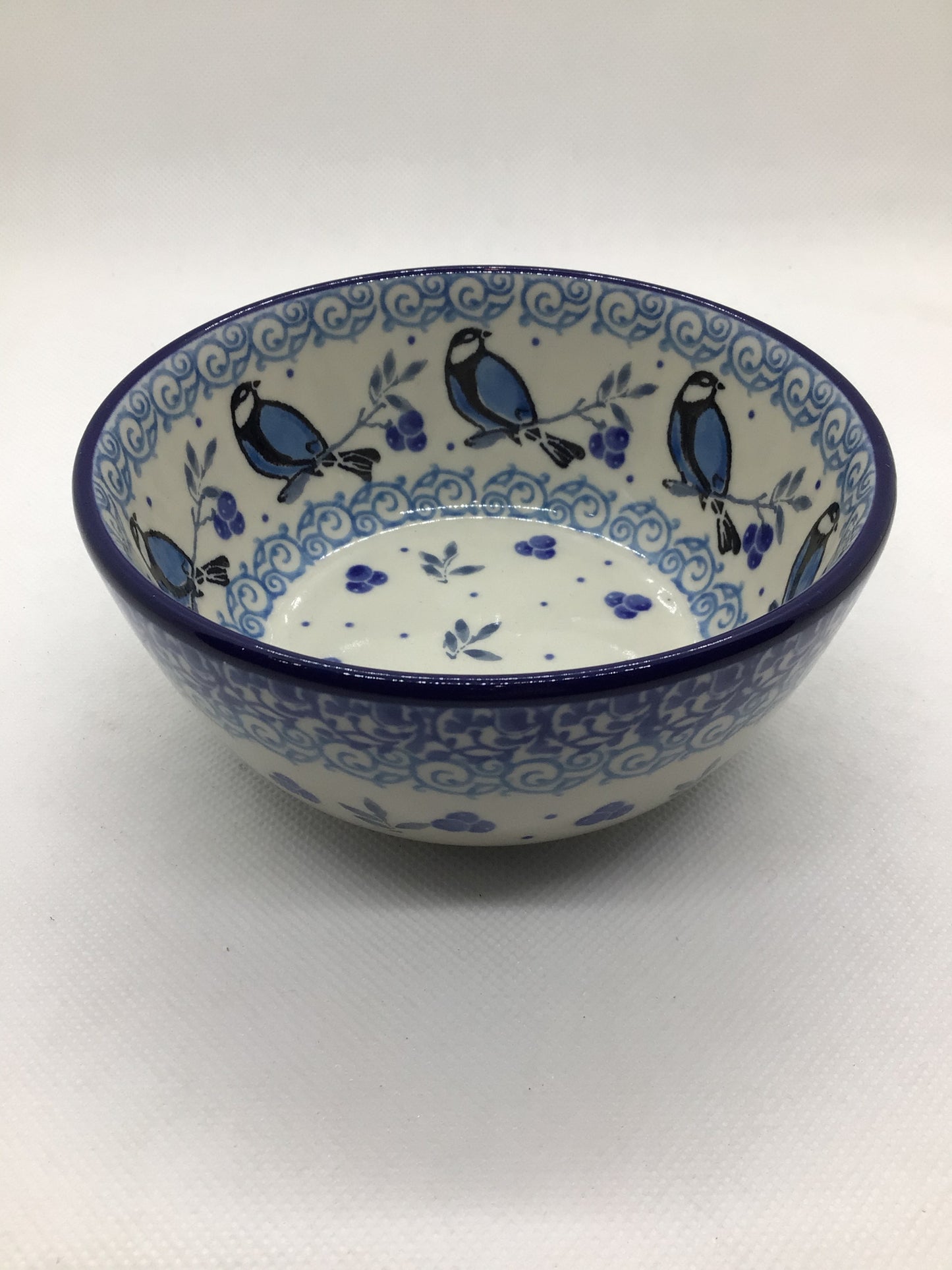 Jay Blue Ice Cream Bowl 4.5'
