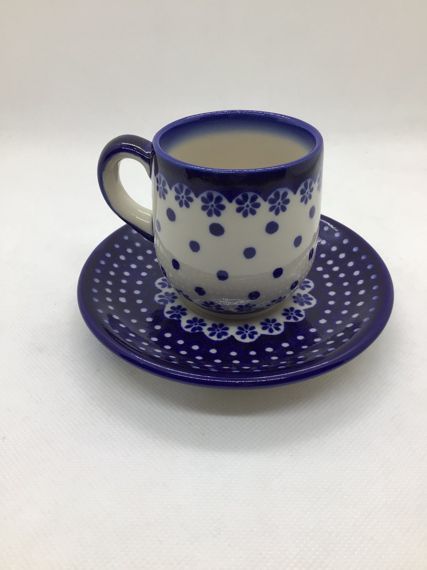KALICH Queen Anne's Lace Espresso Cup