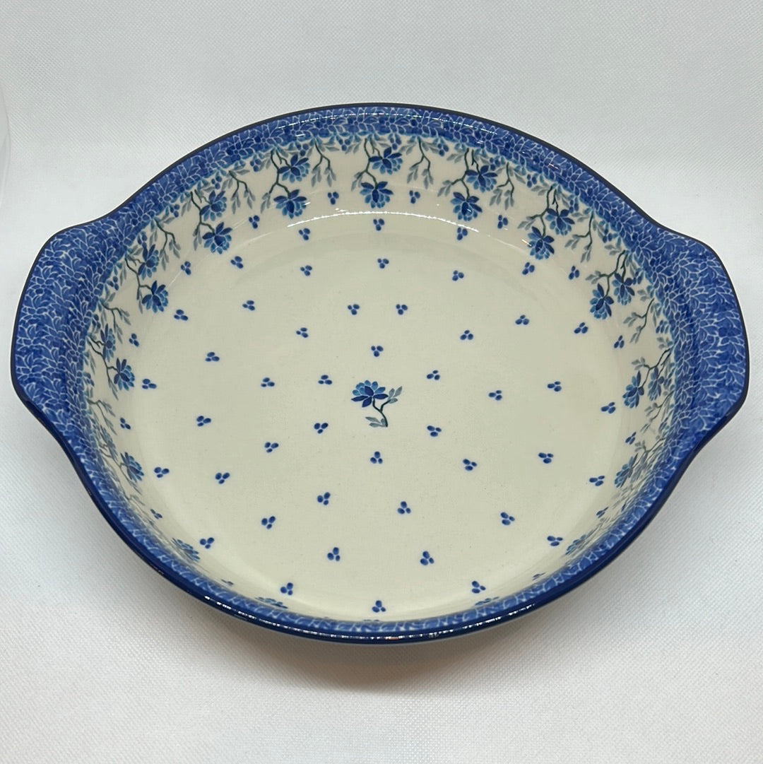 Clover Fields Round baker w/Grips 10"