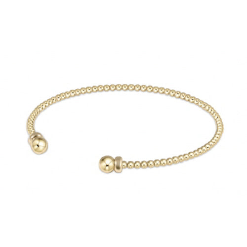 ENewton Classic Gold Bead Cuffs