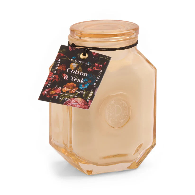 Cotton & Teak Botanica Candle