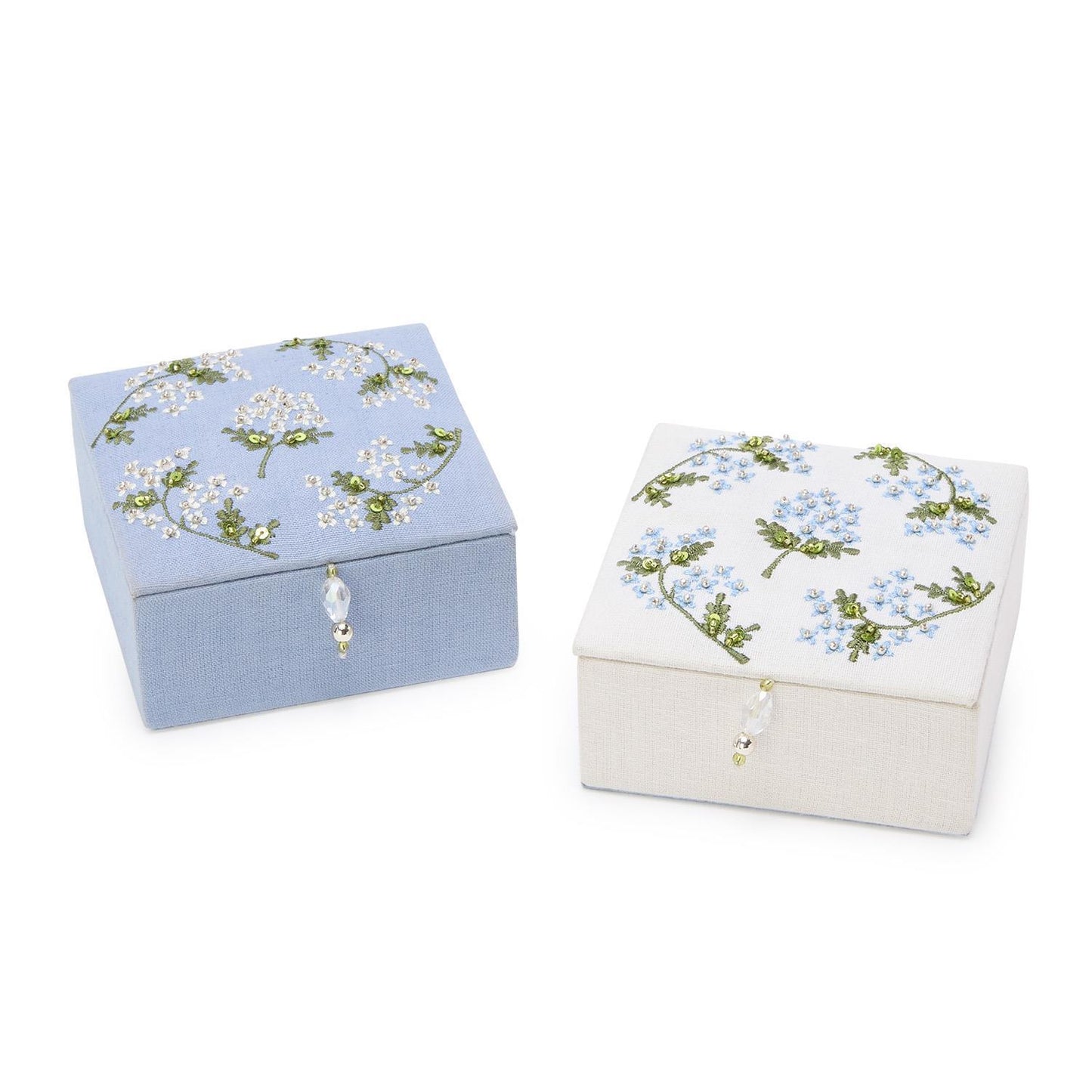 Hydrangea Small Jewelry Box