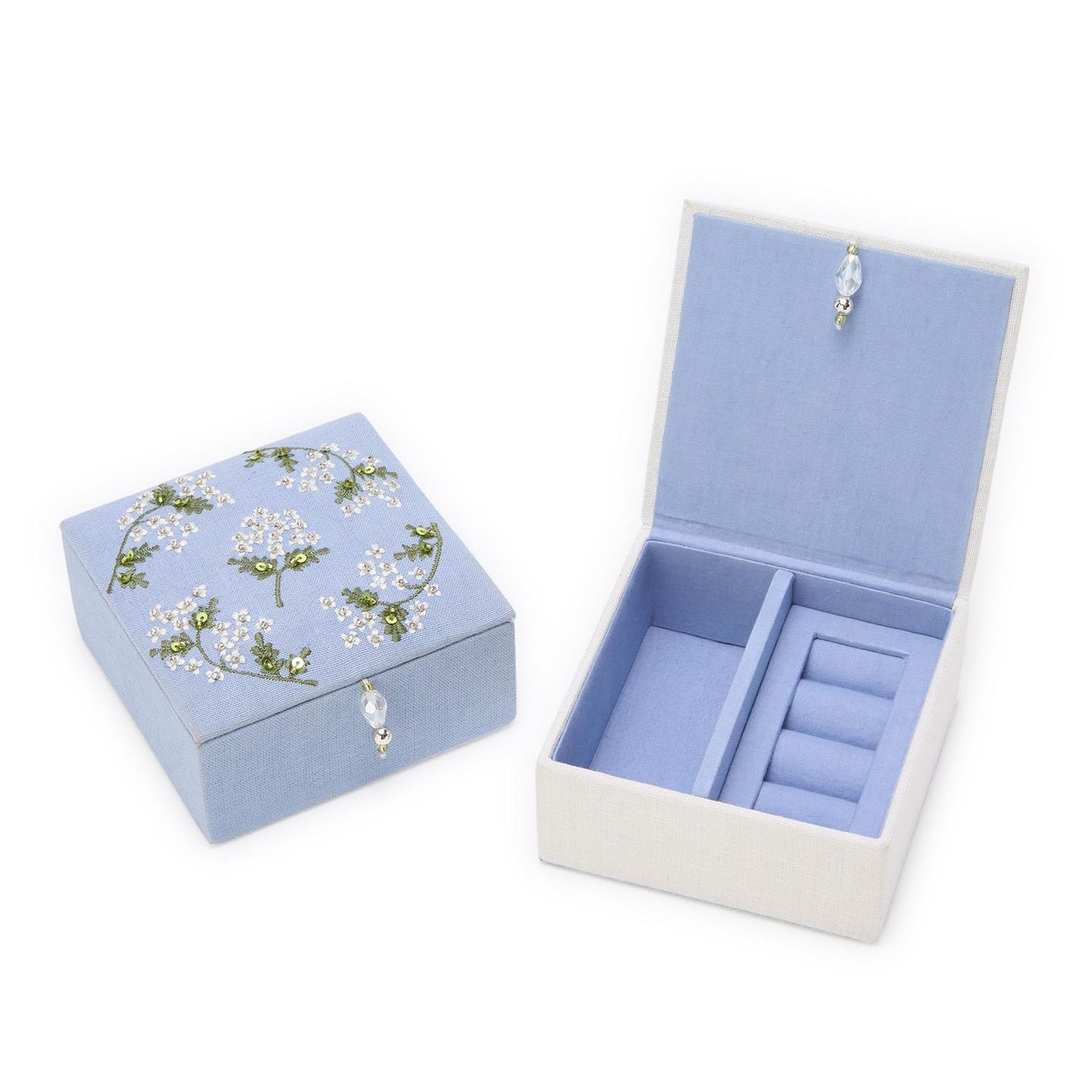 Hydrangea Small Jewelry Box