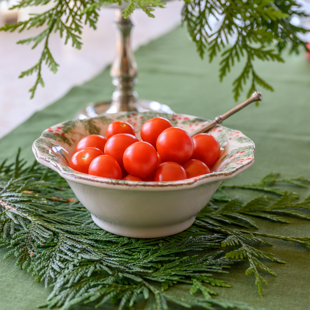 Natale Scalloped Piccolo Bowl