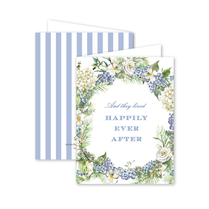 Blue Hydrangea Wedding