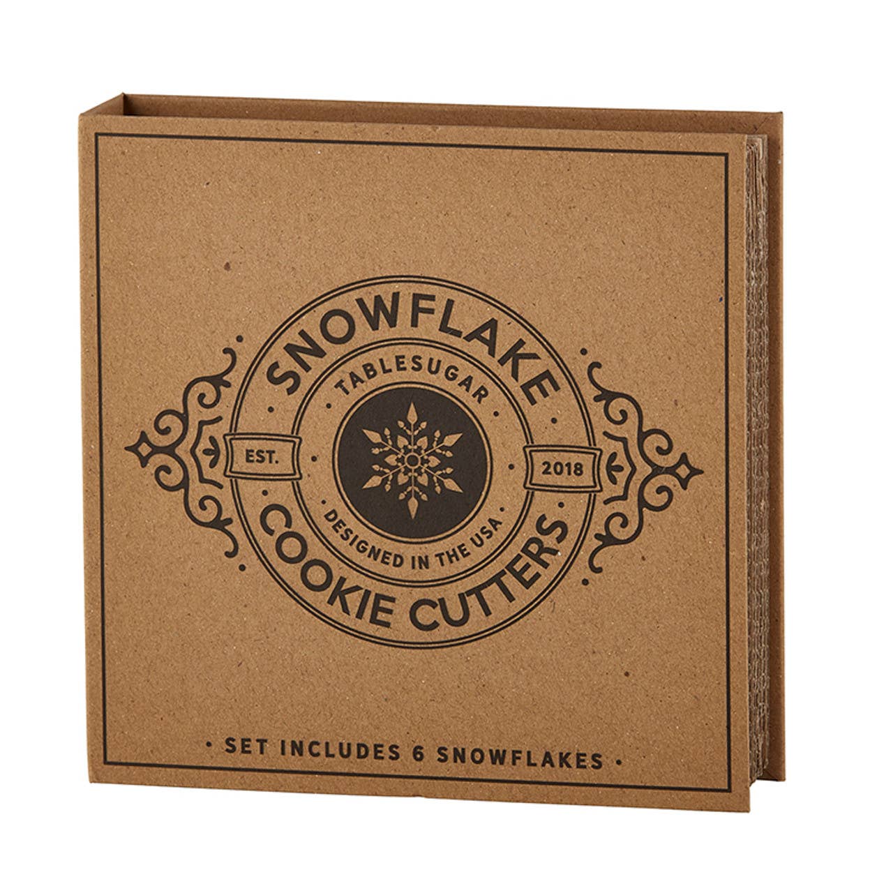 Snowflake Cookie Cutters Book Box