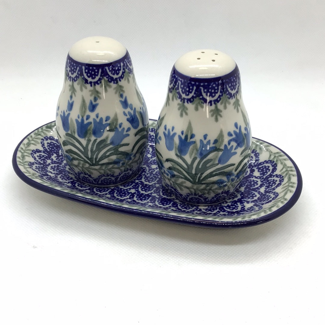 Blue Bells Salt & Pepper w/ Tray