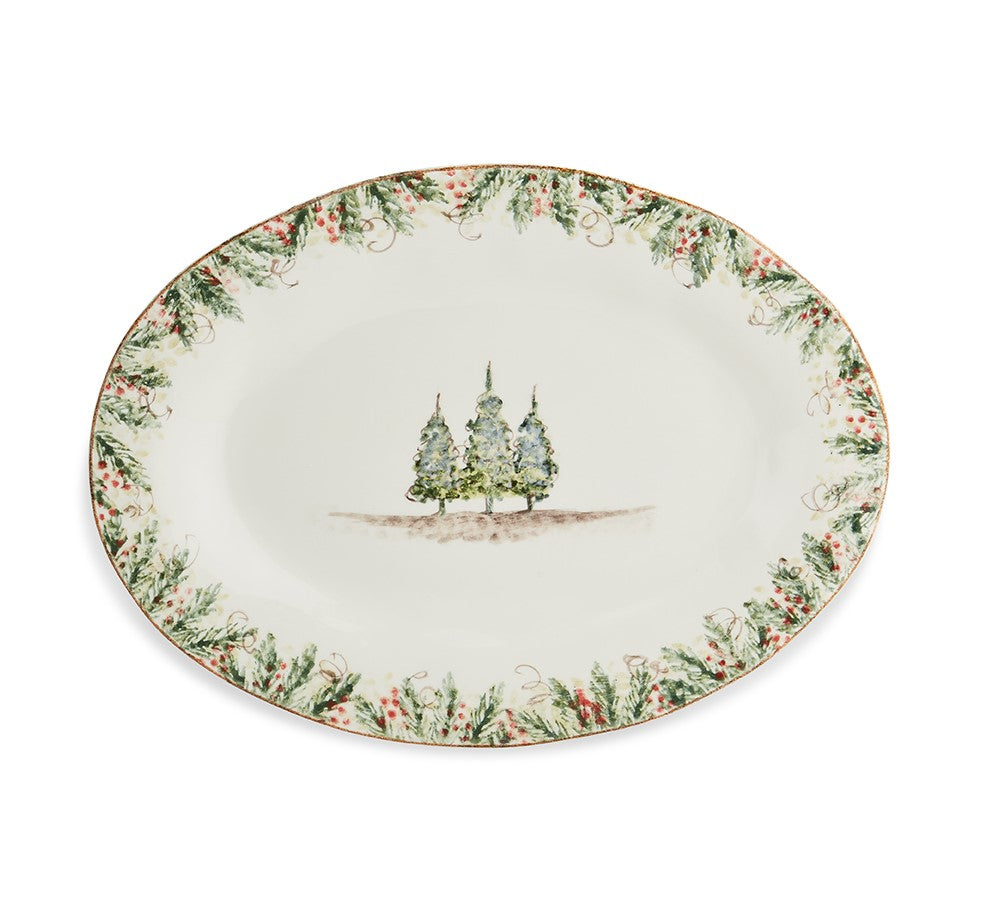Natale Oval Platter
