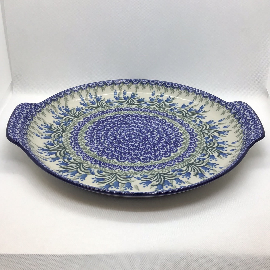 Blue Bells Round Platter 12"