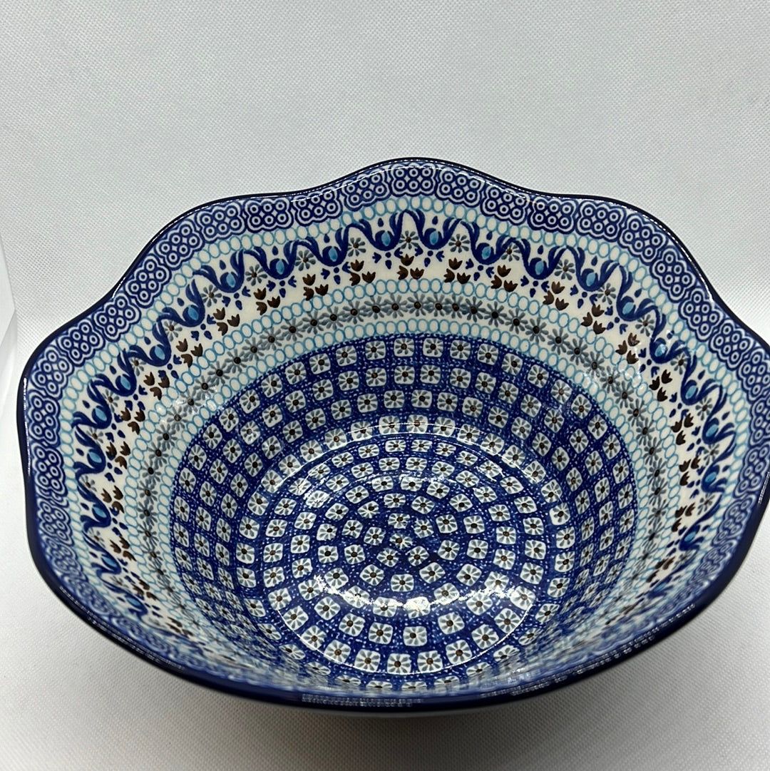 Frozen Wavy Edge Bowl 10"