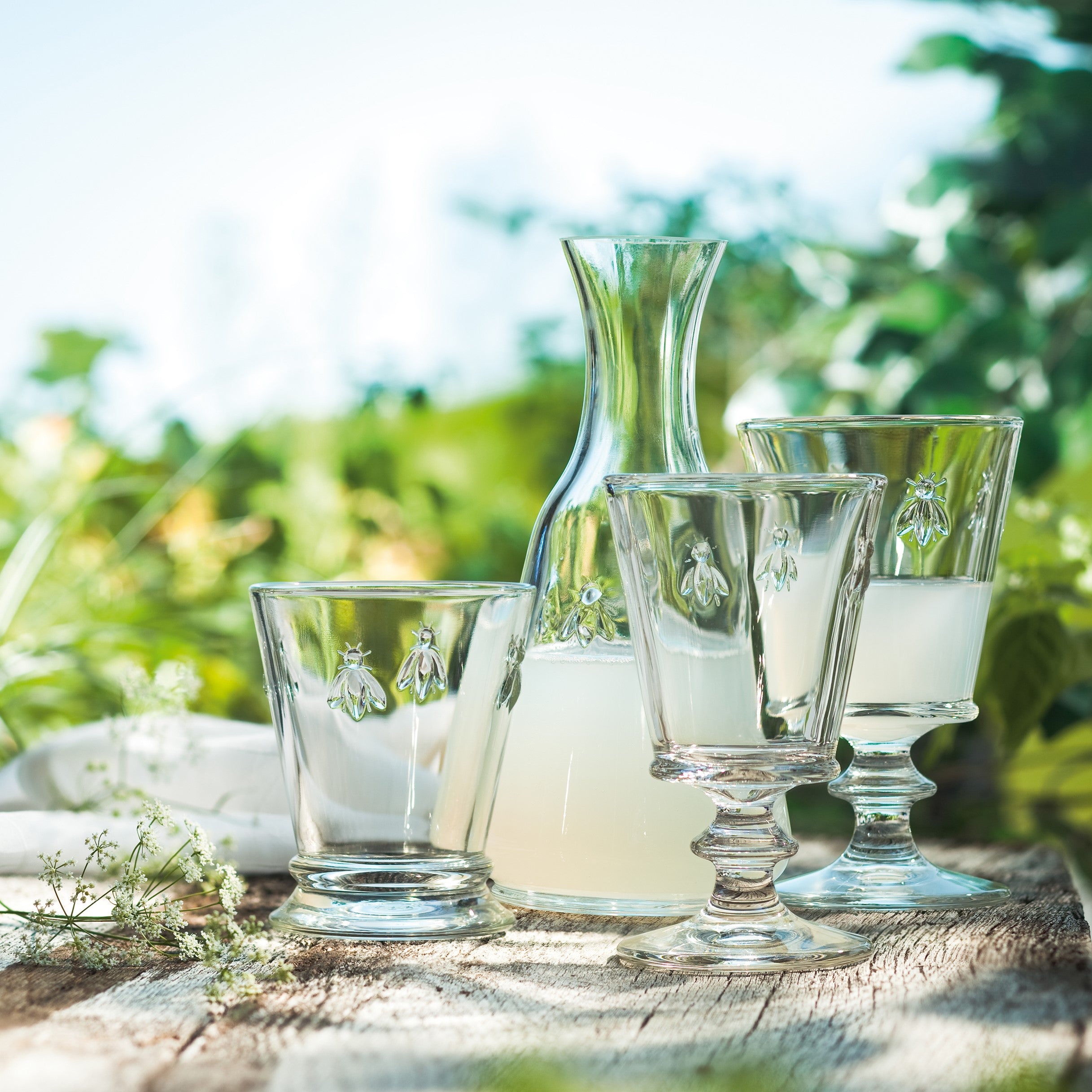 LaRochere Napoleon Bee Glassware