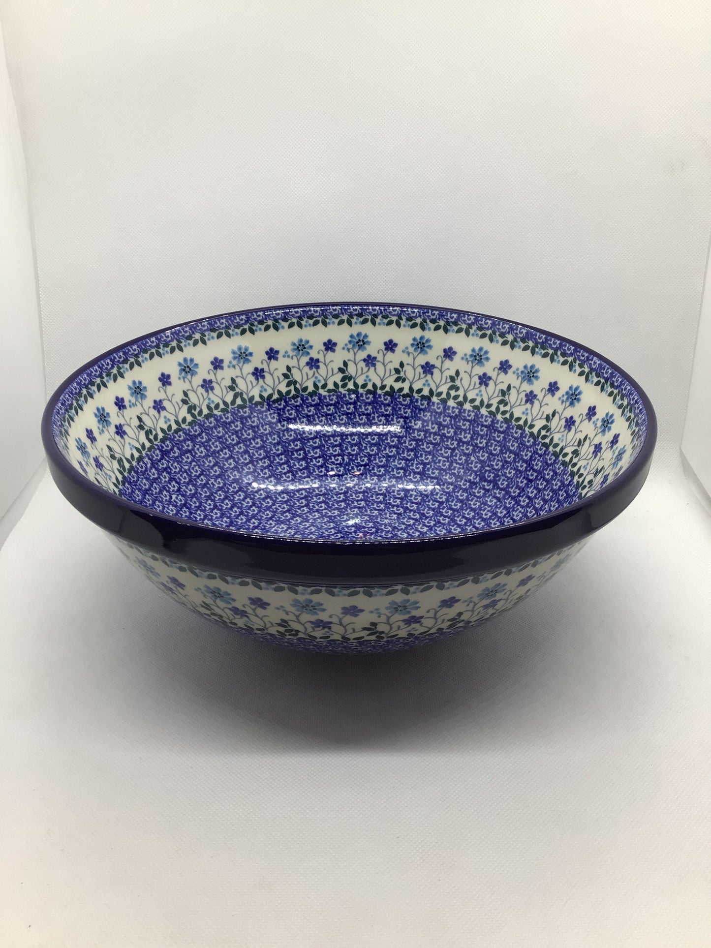 Georgia Blue Nesting Bowl 11"