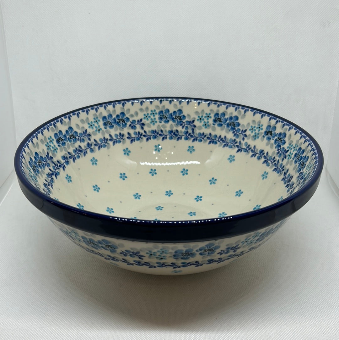 Blue Flax Nesting Bowl 11"