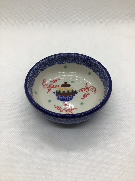 Sweet Swirl Tiny Round Bowl 3.5"