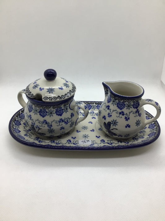 Dragonfly Creamer & Sugar Set