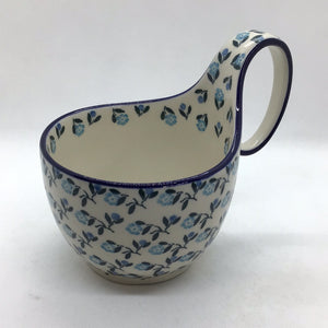 Little Blue Bowl w/Loop Handle