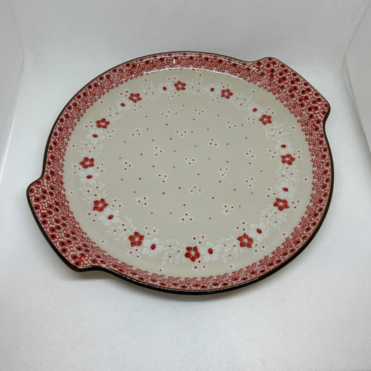 Rosie Red Round Platter 12"