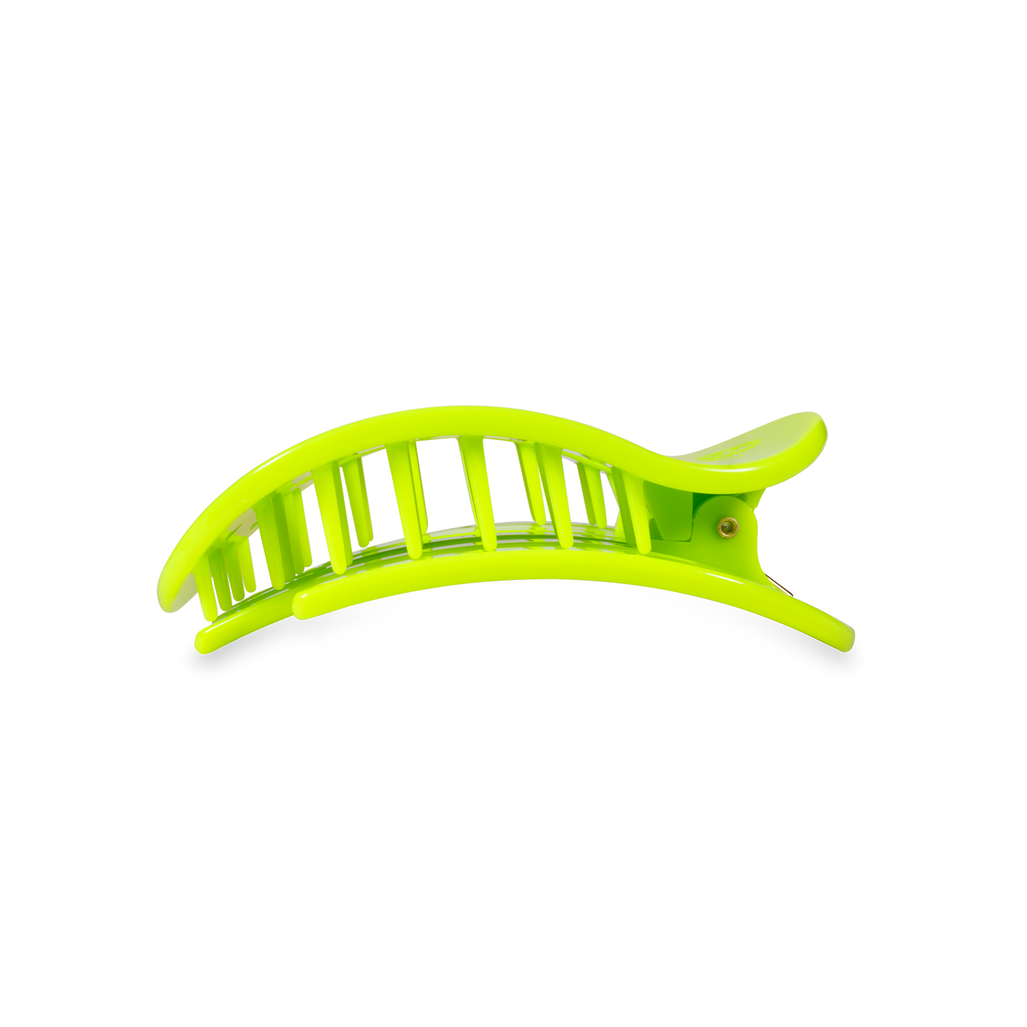 TELETIES - Flat Round Hair Clip | Medium | Summer Brights