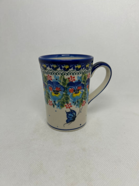 KALICH Pansy Party Mug 7 oz