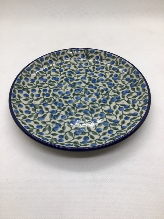 Blueberry Blossom Bread Plate 6.25"