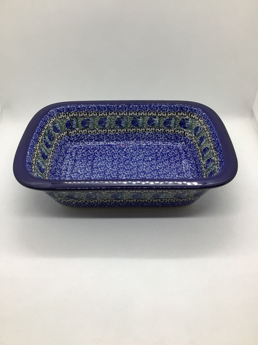 Peacock Feather Grip Edge Baker 10x7