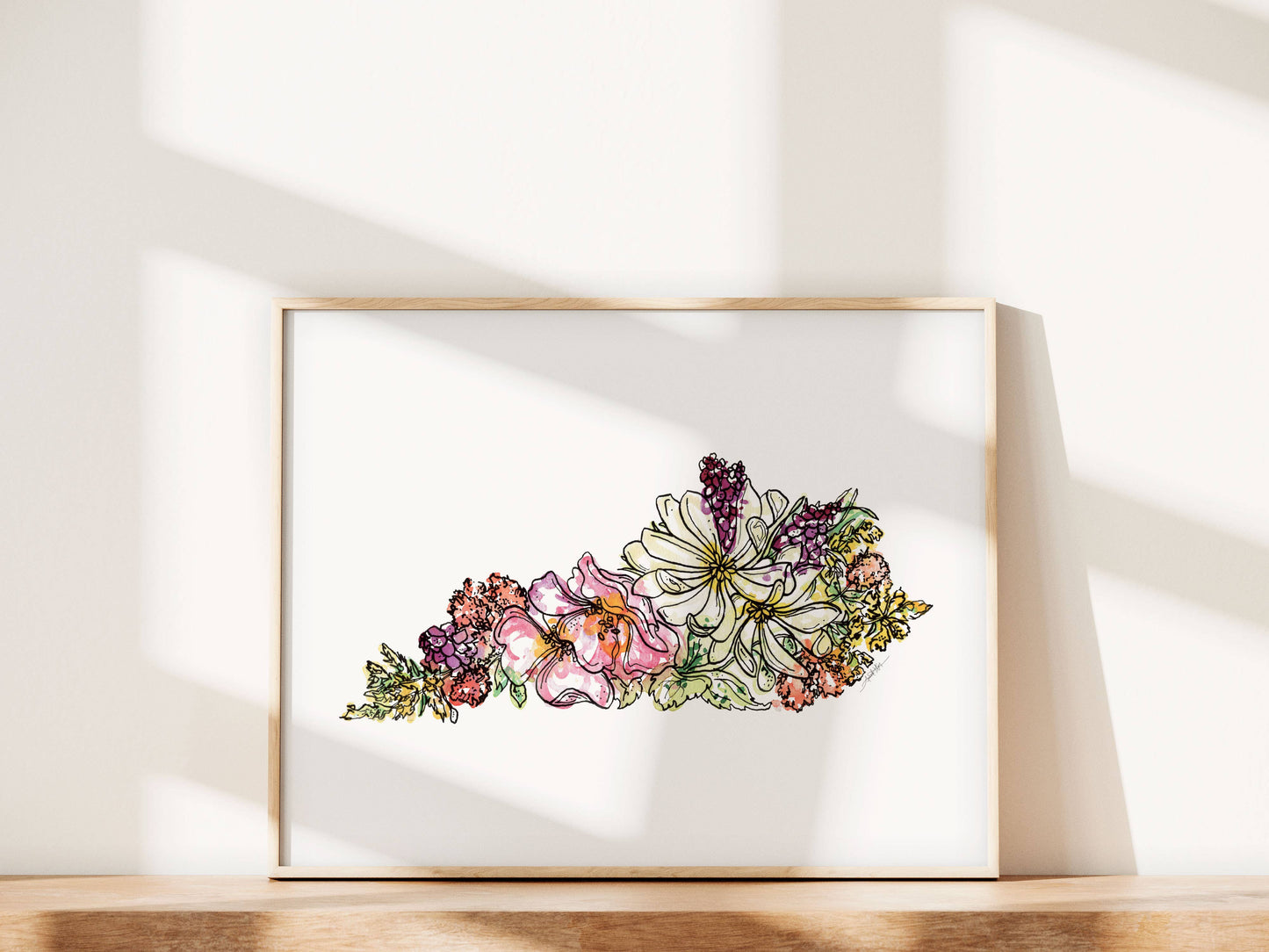 Amanda Klein Co. - Kentucky Wall Art Print