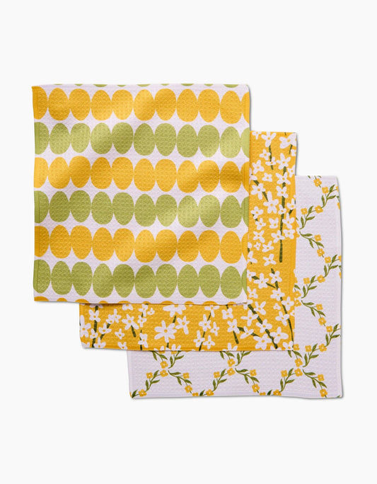 Signs of Springtime Dishcloth Set
