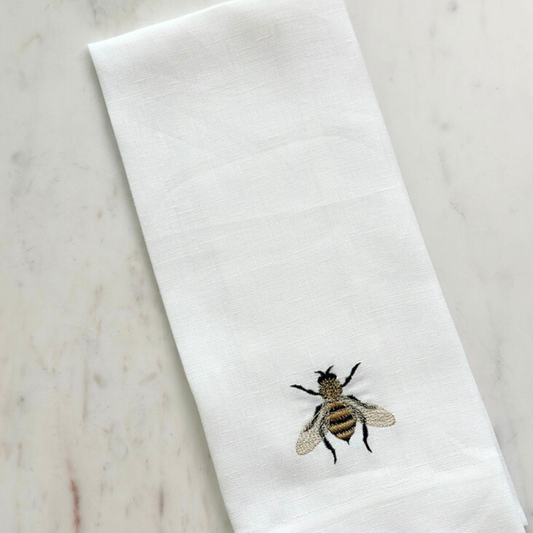 Arte Italica & Crown Linen Designs - Honey Bee Towel