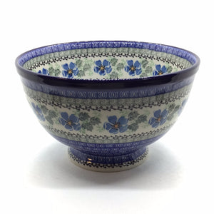 Morning Glory Pedestal Bowl
