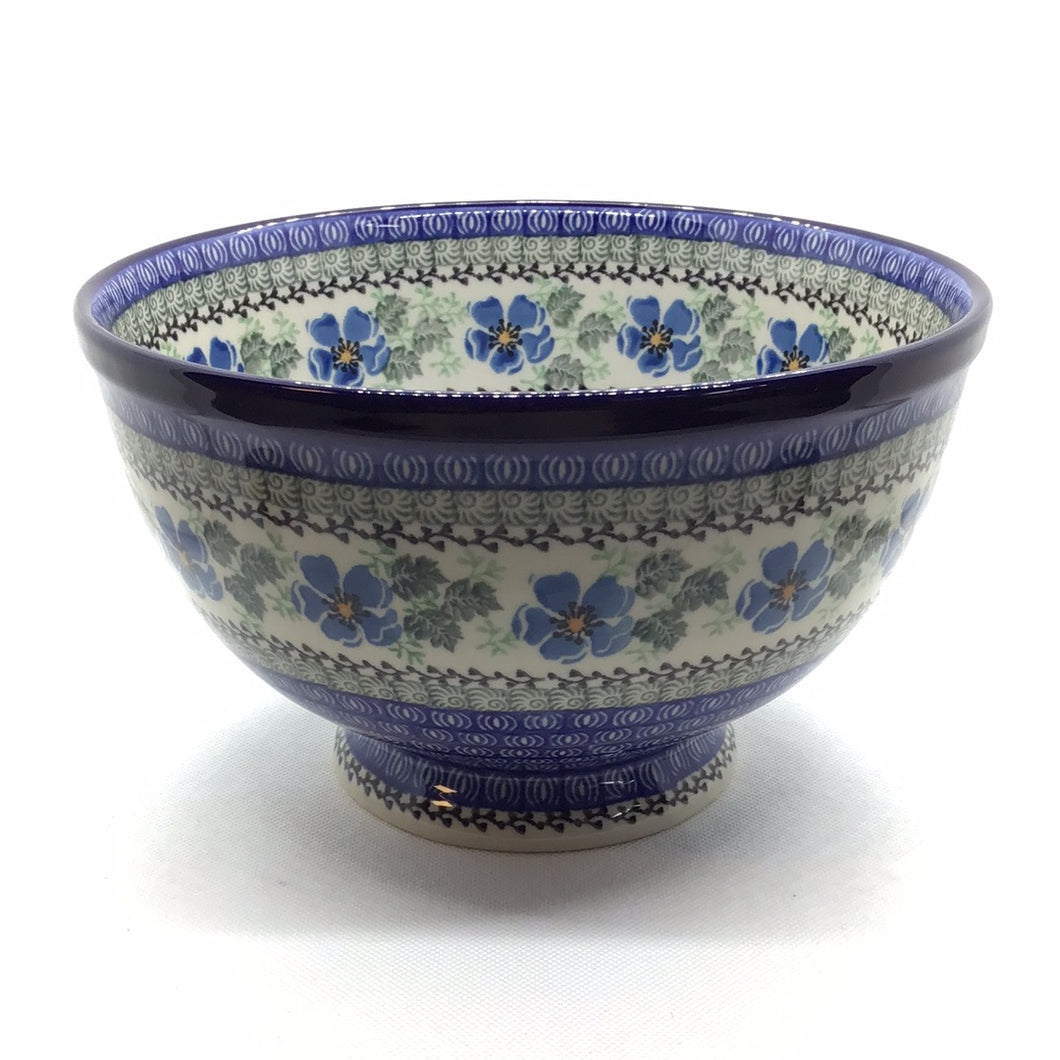 Morning Glory Pedestal Bowl