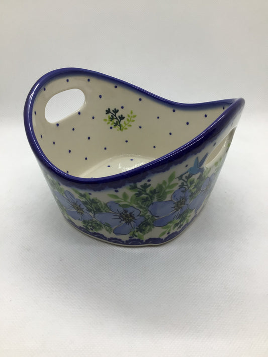 KALICH Perwinkle Poppy Small Basket