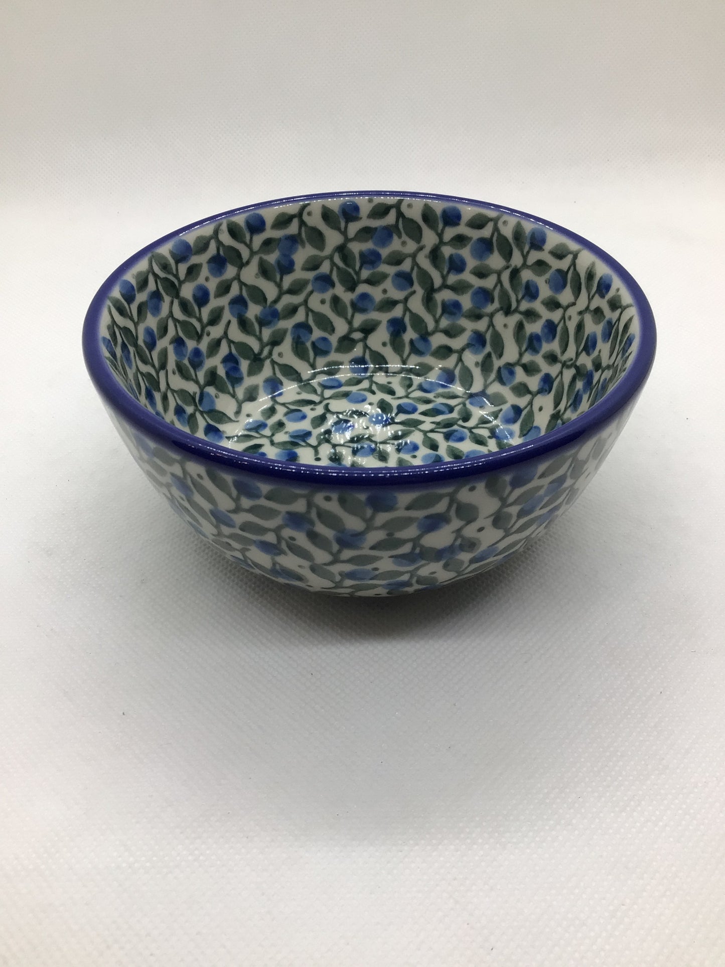 Blueberry Blossom Ice Cream Bowl 4.5"