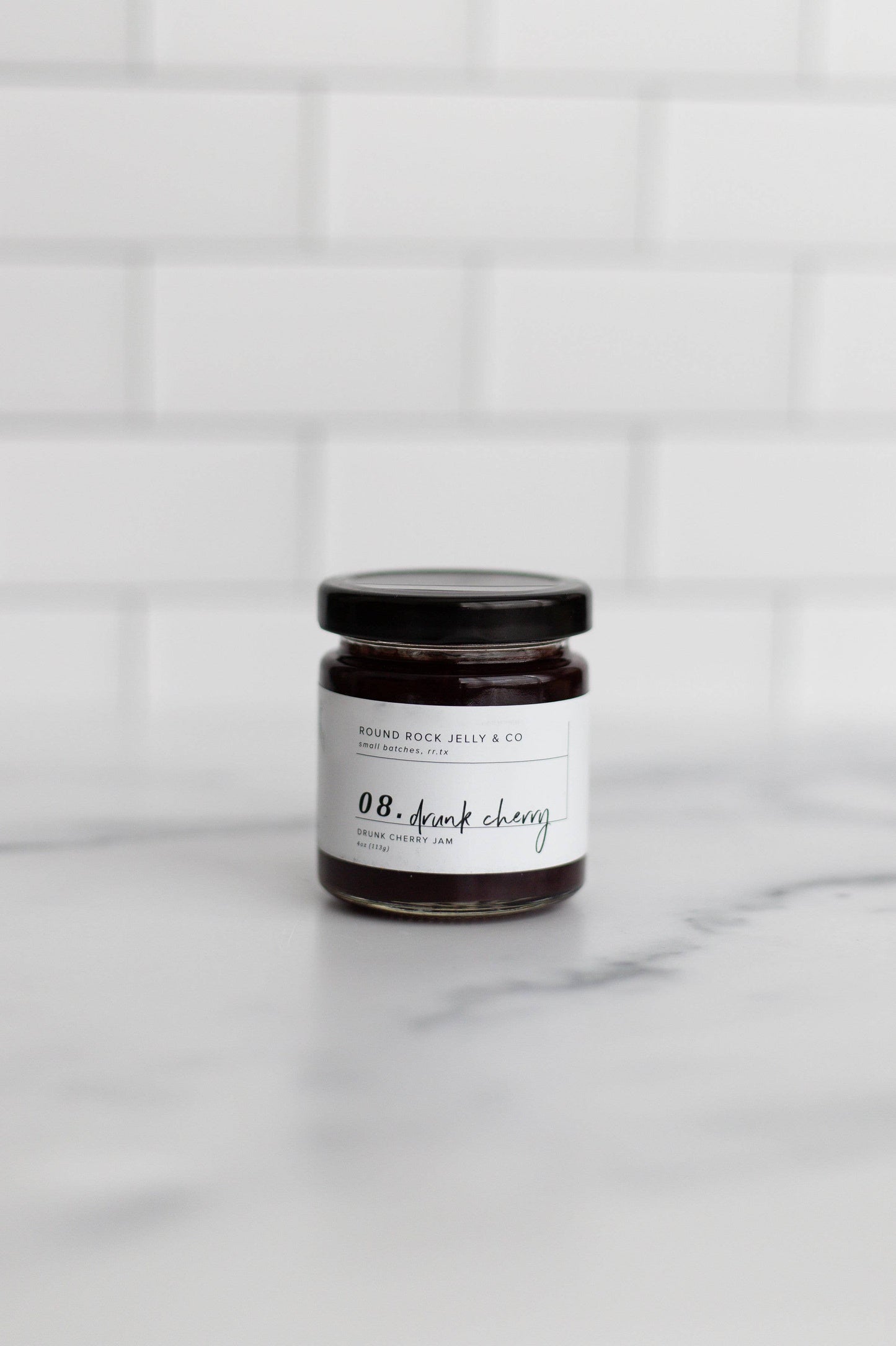 Round Rock Jelly & Co - Drunk Cherry  Jam