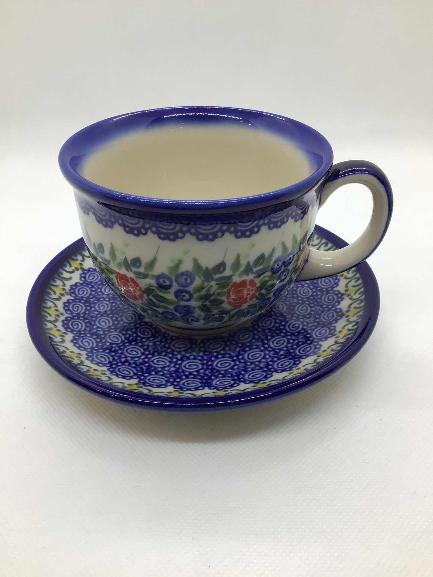 KALICH Royal Rose Tea Cup & Saucer