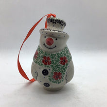Load image into Gallery viewer, Snowman Ornament