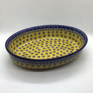 Sunburst Oval Baker 10.5"