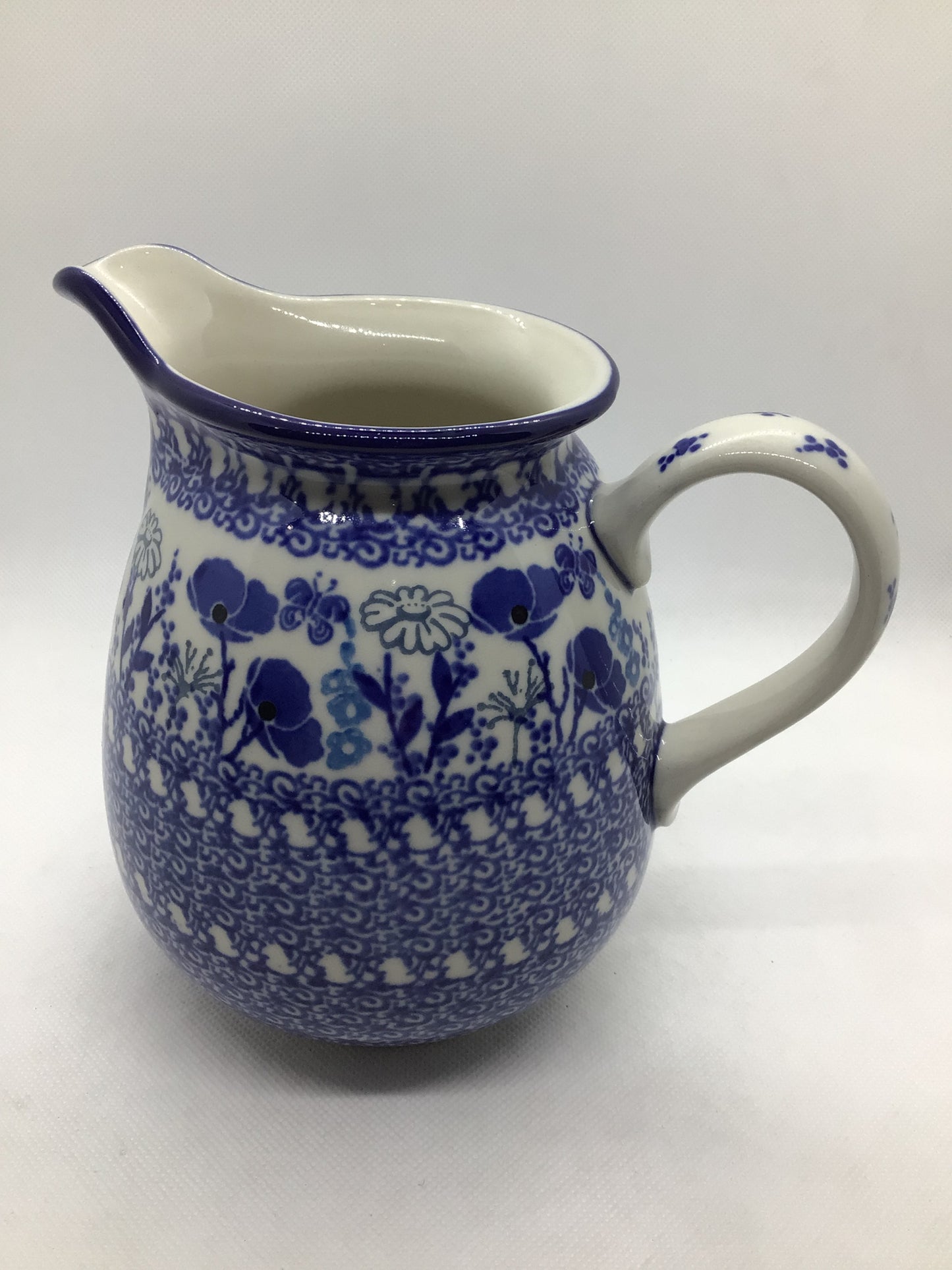 Evening Poppy Pitcher 1qt