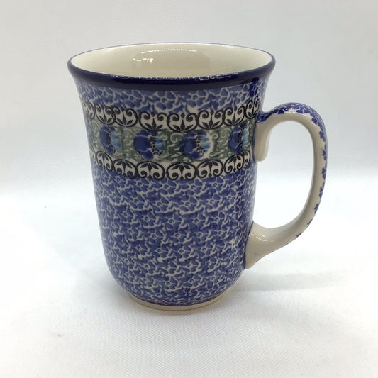 Peacock Feather Bistro Mug 17 oz