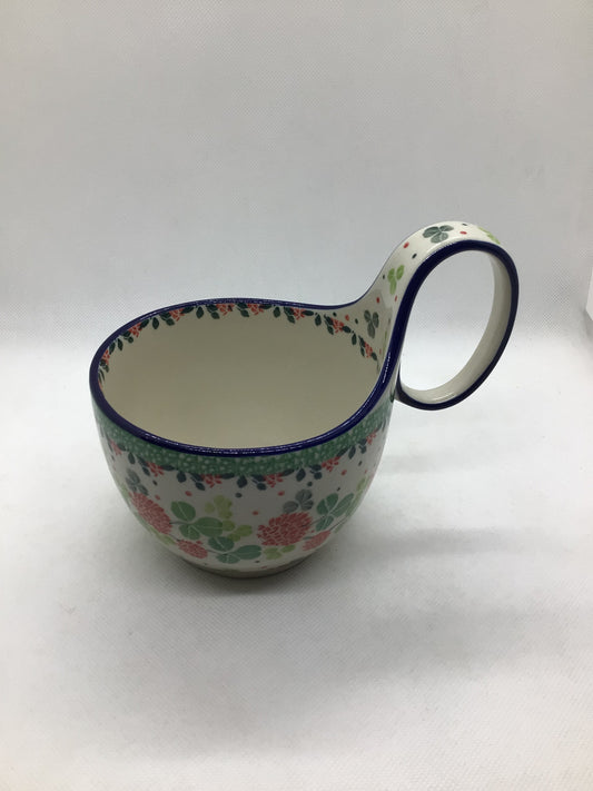 Shamrock Bowl w/Loop Handle