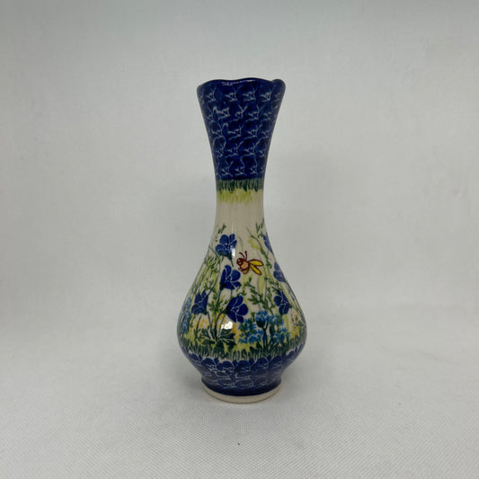 KALICH Honey Bee Teardrop Vase  6.5"