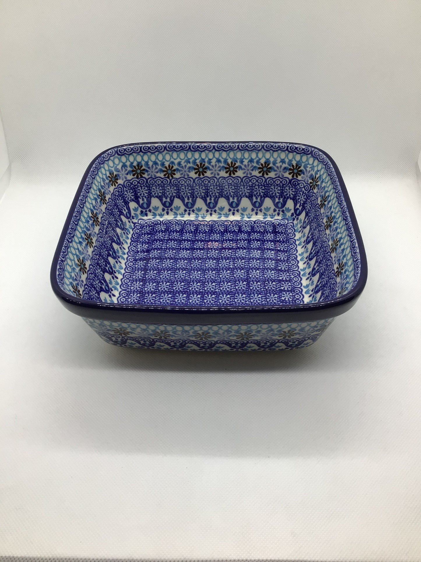 Blue Yonder Square Baker 8"