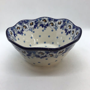 Susan's Garden Wavy Edge Bowl 8"