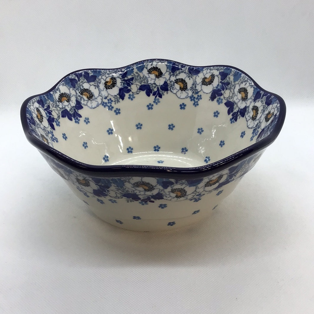 Susan's Garden Wavy Edge Bowl 8